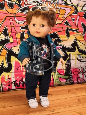 Brýle bílé BB 43cm