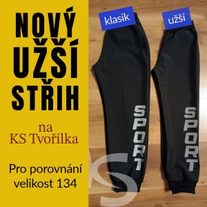 Užší softshellové zateplené kalhoty SPORT černé - reflexní nápis